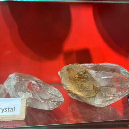 Crystal inside Rutile